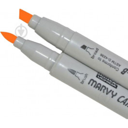 Marvy Маркер двусторонний 1900B-S 22191007T оранжевый