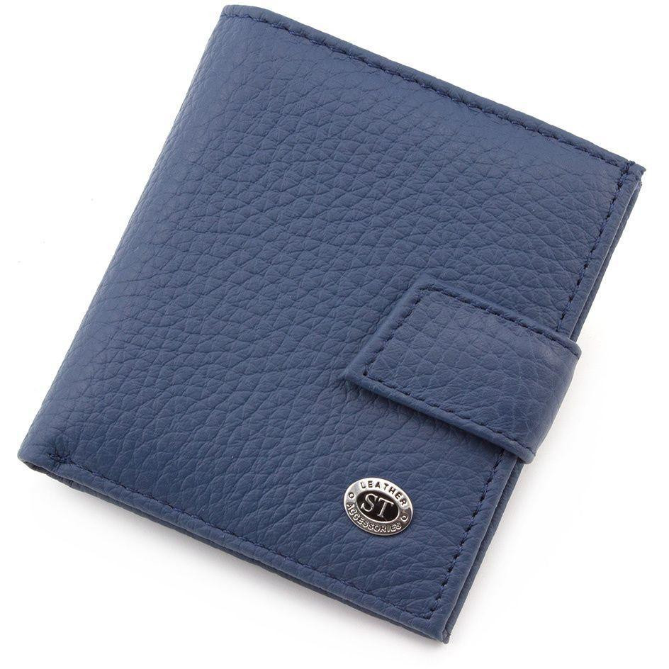 ST Leather Женский малый кошелек из натуральной кожи  (16514) (ST430 Light blue) - зображення 1