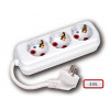 Horoz Electric 3-Gang Socket 3 гн. 16А 3м (200-303-301) - зображення 1