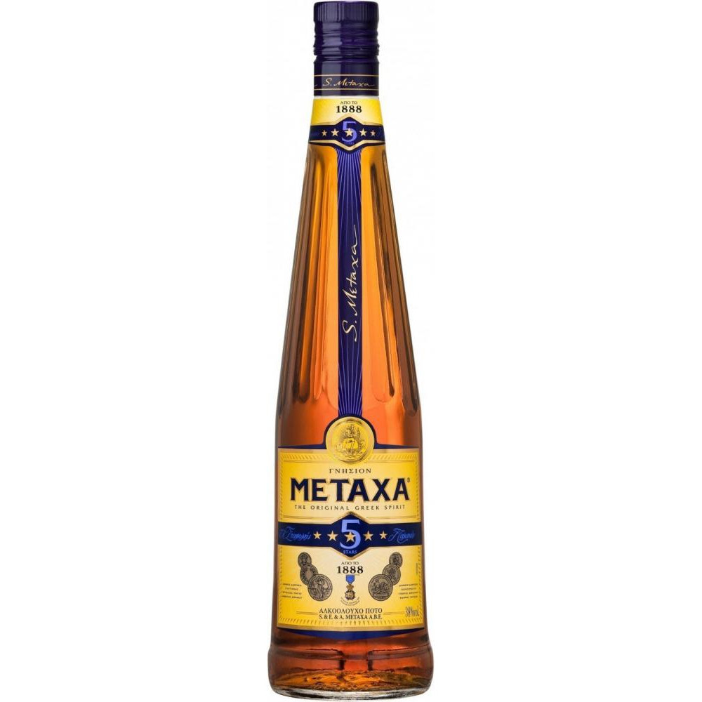 Metaxa Бренді  (5 зірок) 0.5л (BDA1BR-YFK050-003) - зображення 1