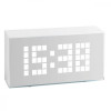 TFA Time Block, LED, адаптер питания, белый, 175x51x91 мм (602012) - зображення 1