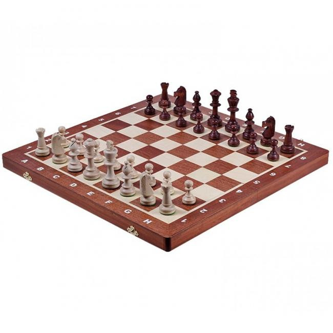 Madon Шахи елітні дерев'яні турнірні для змагань  96 Інтарсія 53х53 см - зображення 1