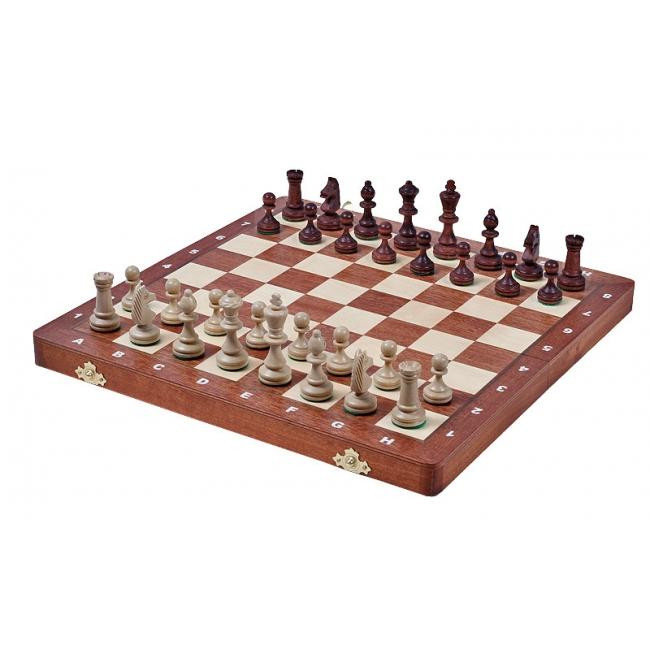 Madon Шахи елітні дерев'яні турнірні для змагань  93 Інтарсія 35х35 см - зображення 1