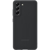 Samsung G990 Galaxy S21 FE Silicone Cover Dark Gray (EF-PG990TBEG) - зображення 1