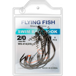 Flying Fish Swim Bait Hook WS-414 №2/0 / 8pcs