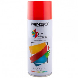 Winso Фарба акрилова, Spray 450ml, світло-червоний (TRAFFIC RED/RAL3020)