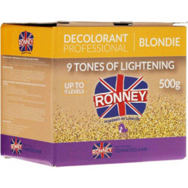 Ronney Освітлювальна пудра для волосся  Professional Decolorant Professional Blondie 9 тонів 500 г (5060589