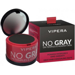 Vipera Тонуюча пудра-коректор  No Gray для зафарбовування сивини та відростків волосся №04 чорна 7.7 г (590