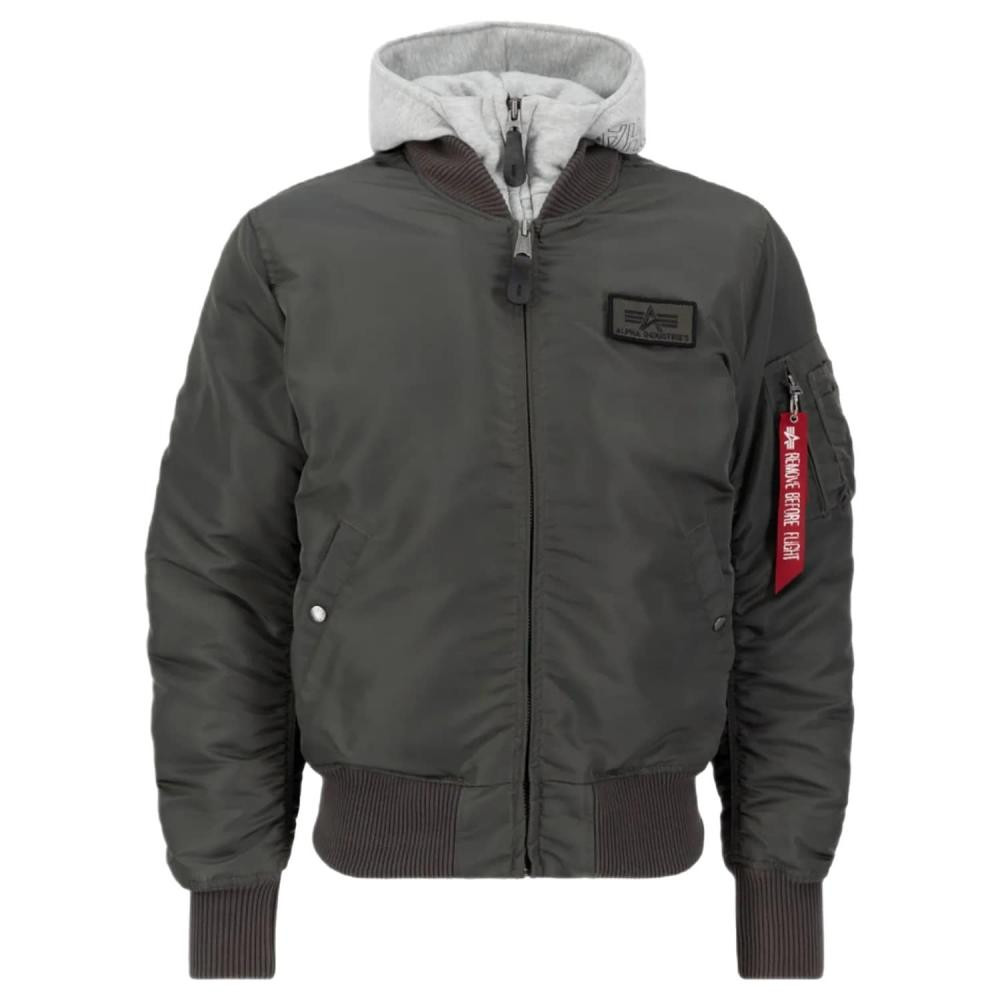 Alpha Industries Куртка  MA-1 D-Tec - Rep. Grey XXL серый - зображення 1