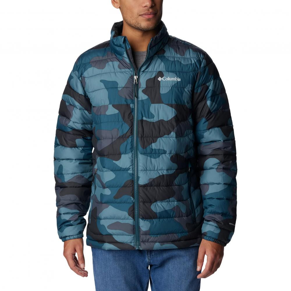 Columbia Куртка  Powder Lite Jacket - Metal Mod Camo L серый - зображення 1