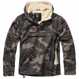 Brandit Куртка  Sherpa Windbreaker - Dark Camo S Хаки