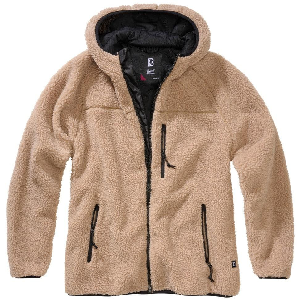 Brandit Жіноча куртка  Teddyfleece Jacket - Coyote коричневый - зображення 1