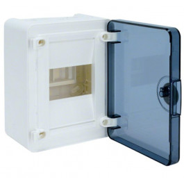 Hager Щит наружной установки с прозрачными дверями, 4 мод. (1х4), GOLF (VS104TD)