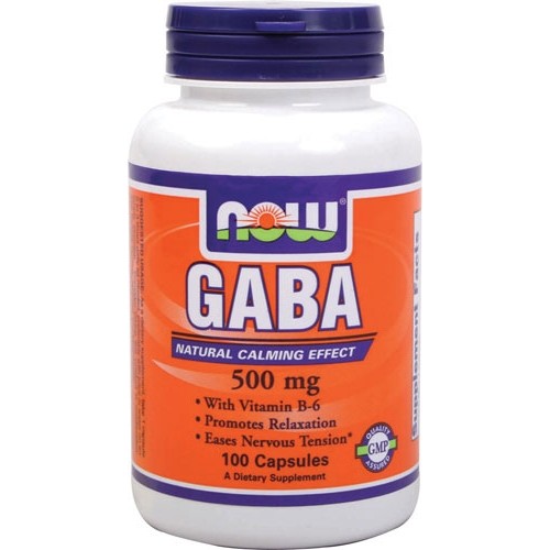 Now GABA 500 mg 100 caps - зображення 1