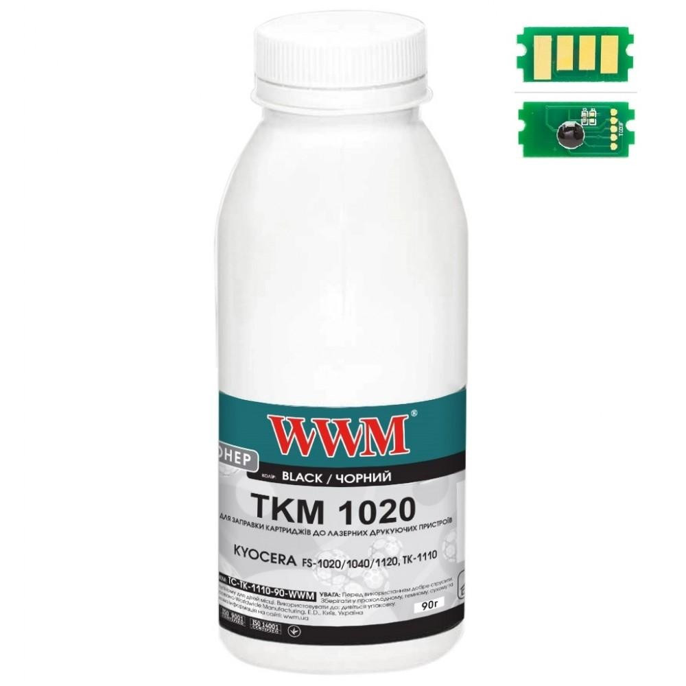 WWM Тонер OKI B412/432/ MB462 250г Black + chip (TC-B412-WWM) - зображення 1