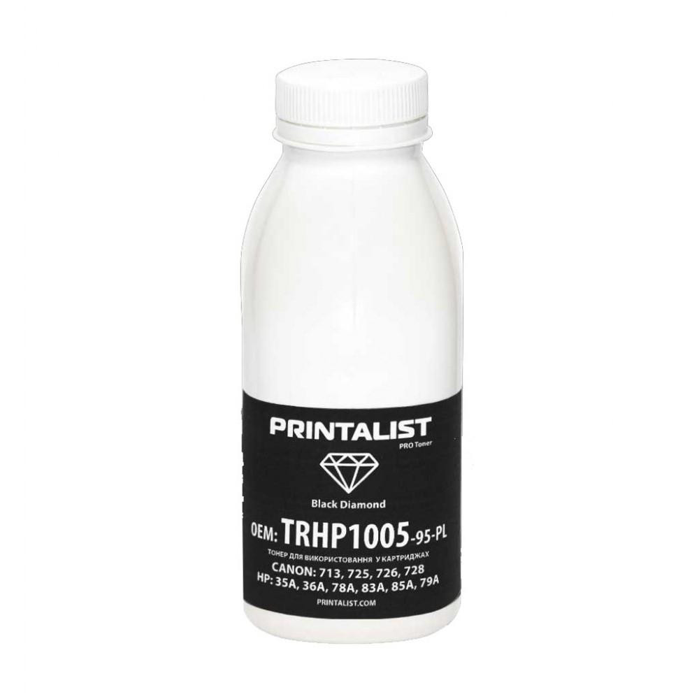 Printalist Тонер HP LJ P1005/1006/1505, 95г Black (TRHP1005-95-PL) - зображення 1