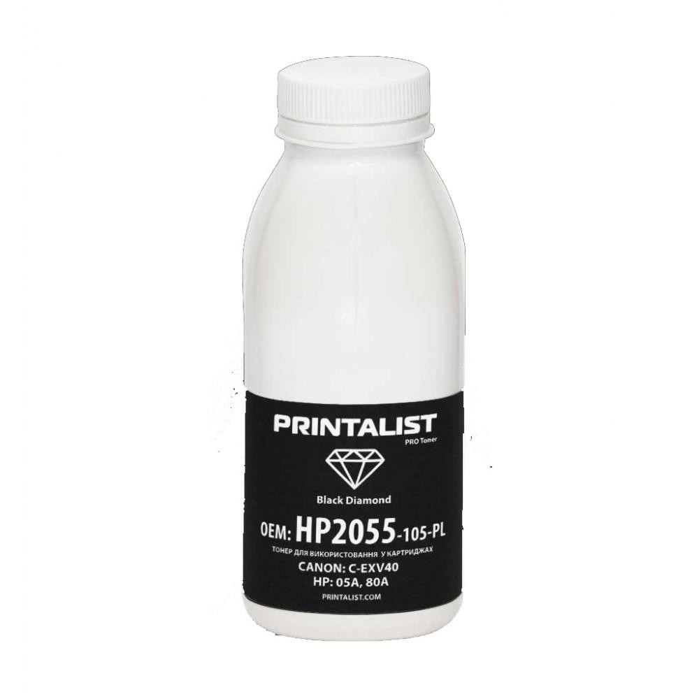 Printalist Тонер HP LJ P2035/2055, 105г Black (HP2055-105-PL) - зображення 1