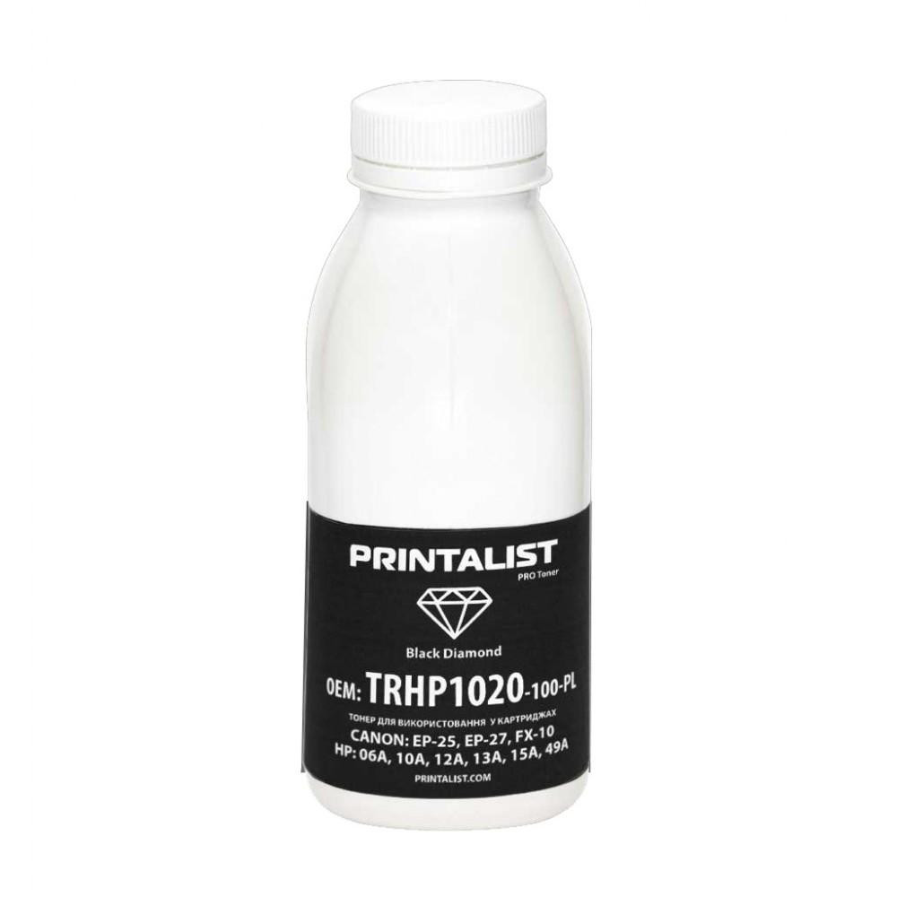 Printalist Тонер HP LJ 1010/1020/ 1022 , 100г Black (TRHP1020-100-PL) - зображення 1