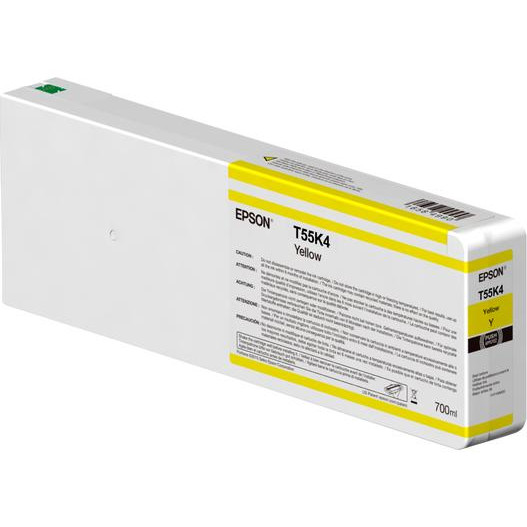 Epson Singlepack Yellow T55K400 UltraChrome HDX/HD 700ml (C13T55K400) - зображення 1