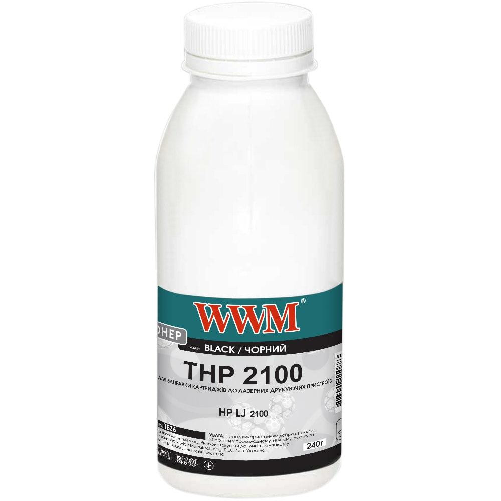 WWM Тонер для HP LJ 2100/2200 бутль 240г (TB36) - зображення 1