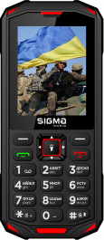 Sigma mobile X-treme PA68 Black-Red