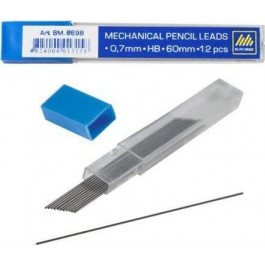 BuroMax Стержень для карандаша  0.7 мм HB 12 шт. (ВМ.8698)