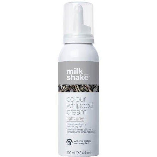 Milk Shake Несмываемая кондиционирующая крем-пена  leave-in treatments для всех типов волос Светло-серый 100 мл - зображення 1