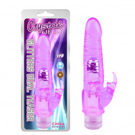 Chisa Novelties Jelly Glitters Dual Teaser, Purple (291687)