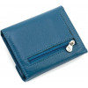 Marco Coverna Синій жіночий гаманець маленького розміру із натуральної шкіри на магніті  68640 - зображення 3