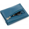 Marco Coverna Синій жіночий гаманець маленького розміру із натуральної шкіри на магніті  68640 - зображення 4