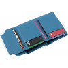 Marco Coverna Синій жіночий гаманець маленького розміру із натуральної шкіри на магніті  68640 - зображення 5