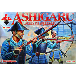 Red Box Ashigaru (Archers and Arquebusiers) (RB72006)