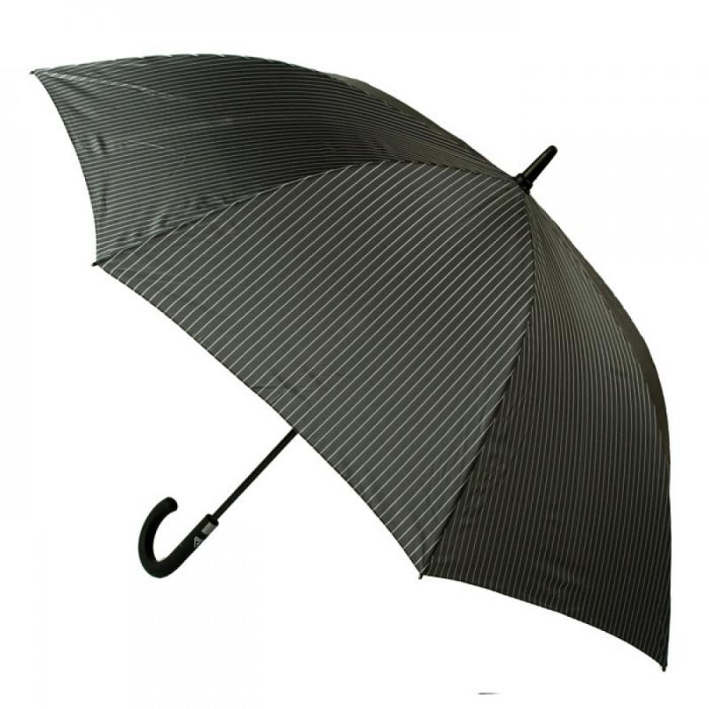 Fulton Зонт мужской  Knightsbridge-2 G451 Black Steel (Черный с серым) (G451-019207) - зображення 1