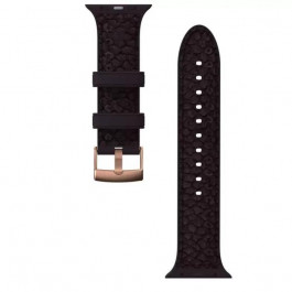 Njord Salmon Leather Strap for Watch 49/45/44/42mm, Rust (SL14123)