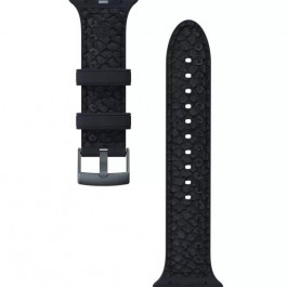 Njord Ремінець  Salmon Leather Strap for Apple Watch 40/41mm - Dark Grey (SL14110)