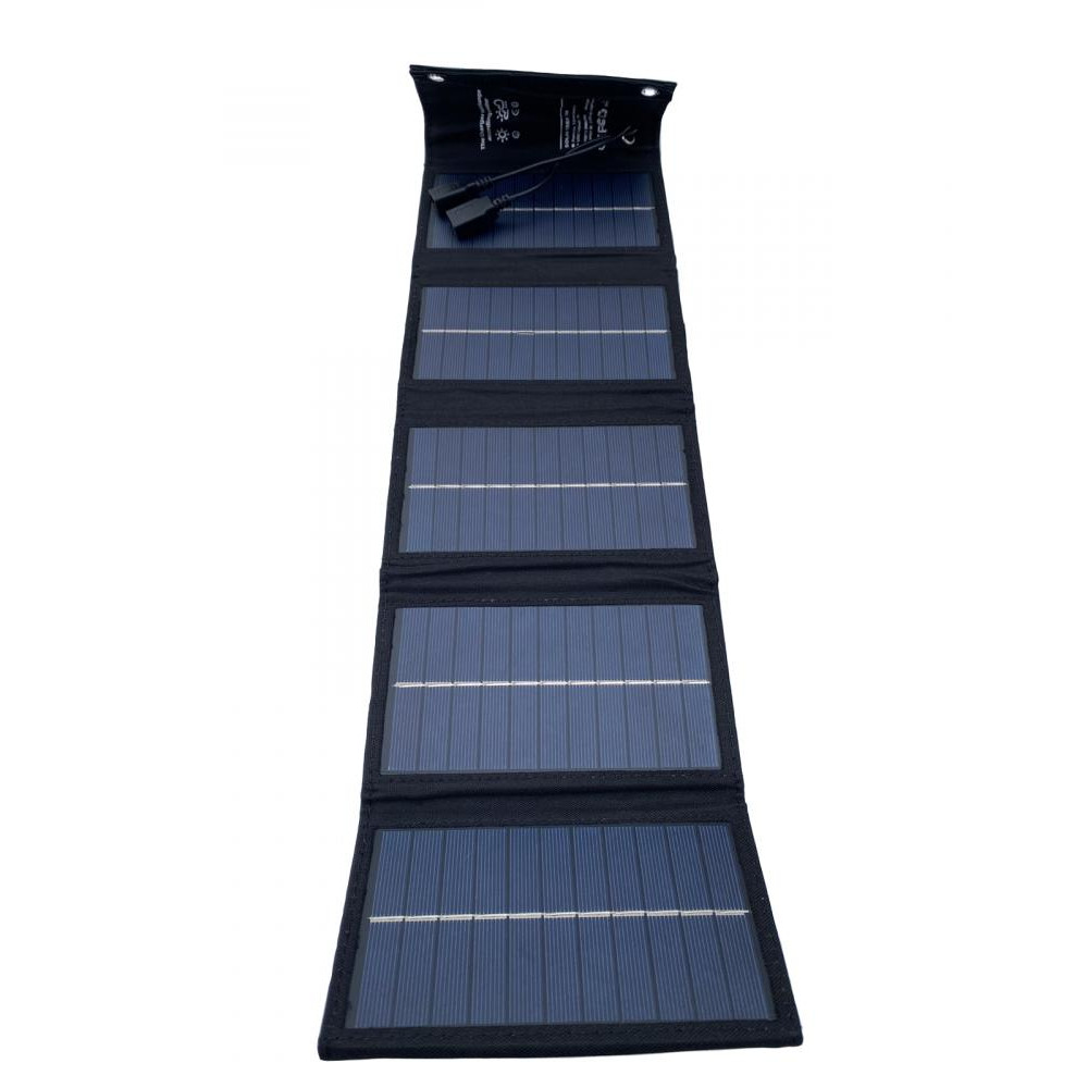 Q-Touch Solar Panel 20W чорний - зображення 1