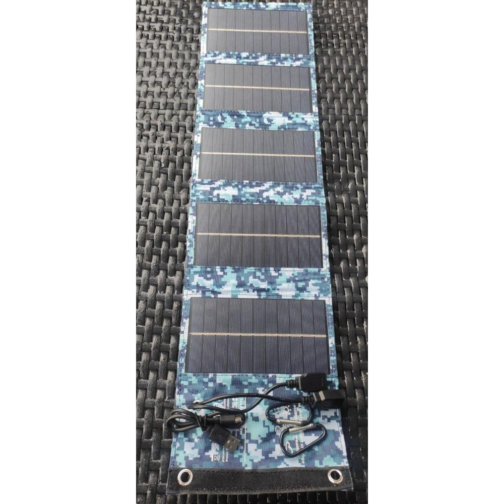 Q-Touch Solar Panel 20W камуфляж - зображення 1