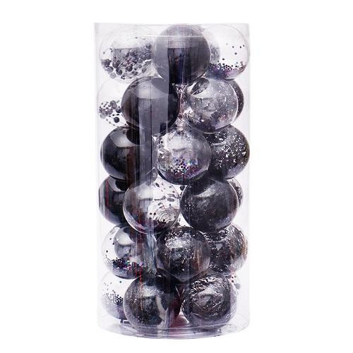 Stenson Ялинкові кульки 6см 30шт/уп  (9550-BL) - зображення 1