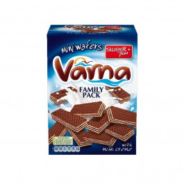 Varna Міні-вафлі  Sweet Plus Family Pack з молочним кремом 260 г (3800065783484)