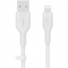 Belkin Flex USB-A - Lightning White 1m (CAA008BT1MWH) - зображення 1