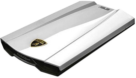 ASUS 750GB Lamborghini External HDD USB3.0 White - зображення 1