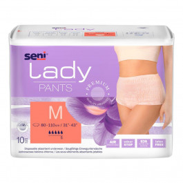 Seni Поглинаючі труси для жінок  LADY PANTS, 10 шт., розмір M