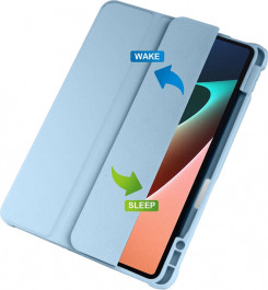 BeCover Чохол-книжка Soft Edge з кріпленням для стілусу для Xiaomi Mi Pad 5/5 Pro Light Blue (708365)