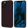 Pitaka MagEZ Case Twill for iPhone 12/iPhone 12 Pro Black/Red (KI1203P) - зображення 1