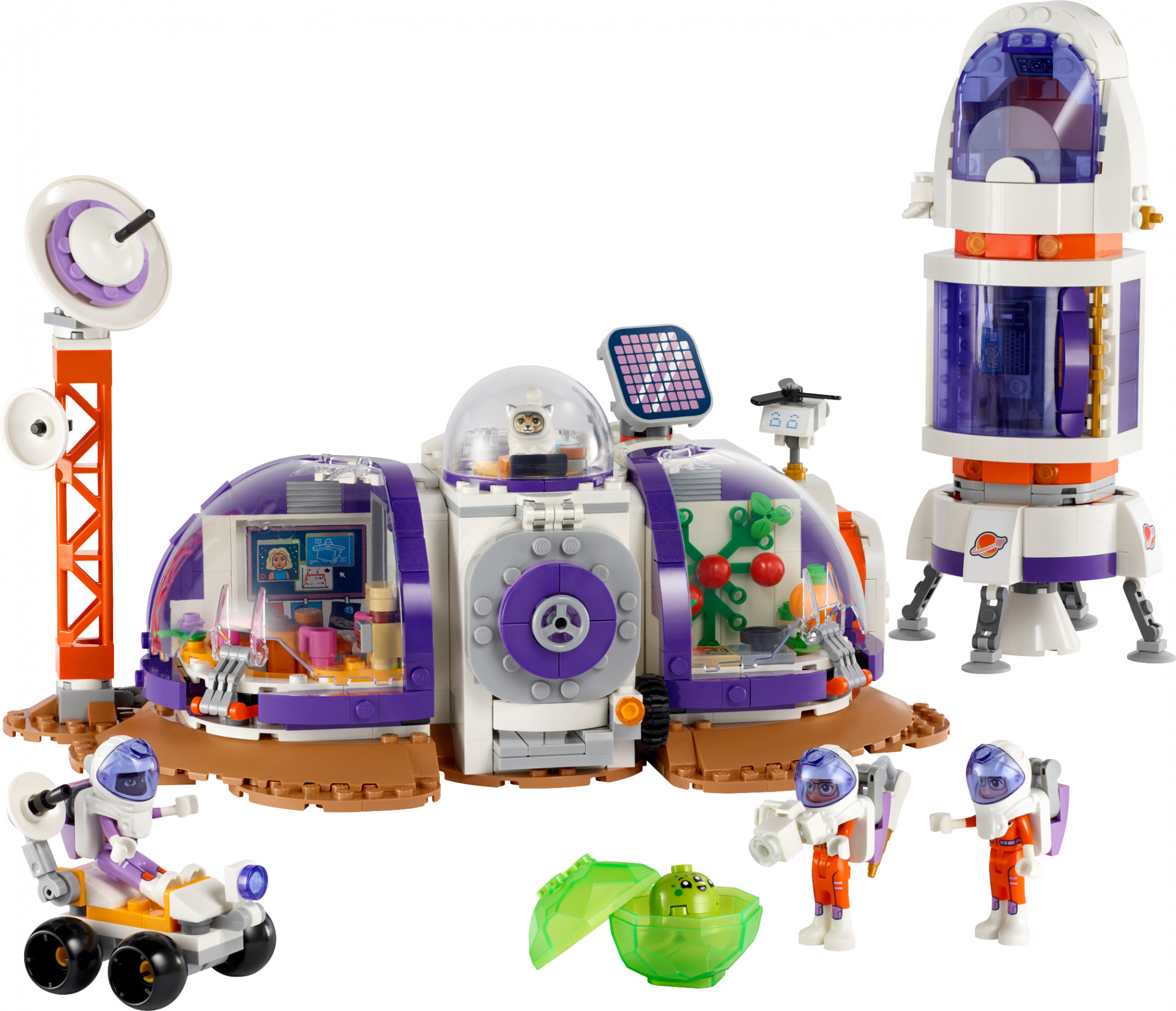 LEGO Friends Космічна база на Марсі і ракета (42605) - зображення 1