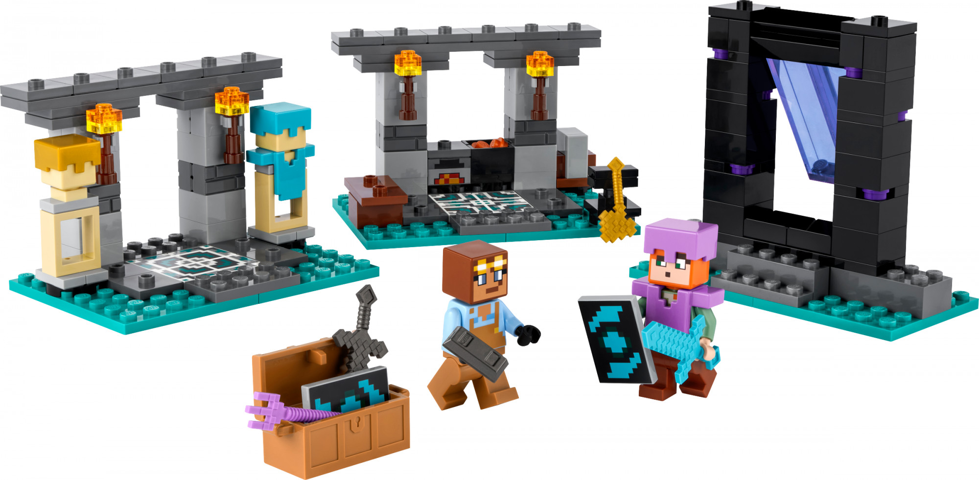 LEGO Minecraft Зброярня (21252) - зображення 1