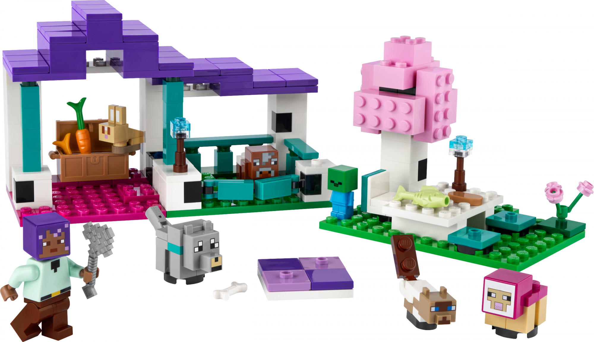 LEGO Minecraft Притулок для тварин (21253) - зображення 1