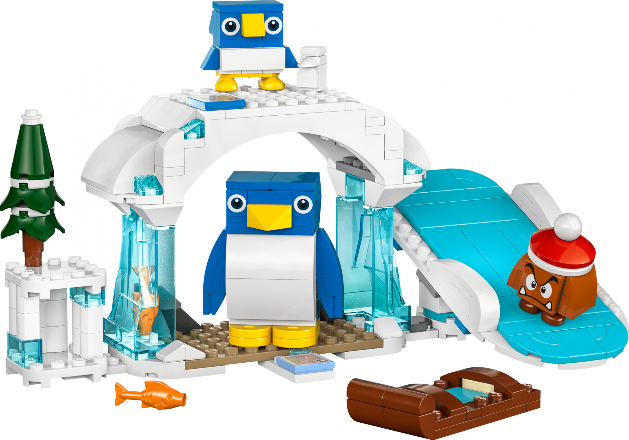 LEGO Super Mario Снігова пригода родини penguin. Додатковий набір (71430) - зображення 1