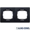 Aling Conel Eon горизонтальная черный глянец E6701.EE - зображення 1