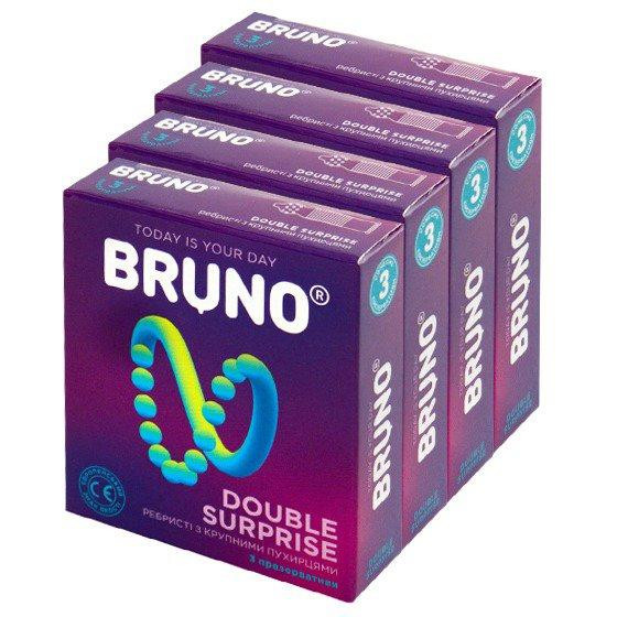 Bruno Double Surprice 4 You 12 шт (4 упаковки по 3 шт ) (ROZ6400210513) - зображення 1